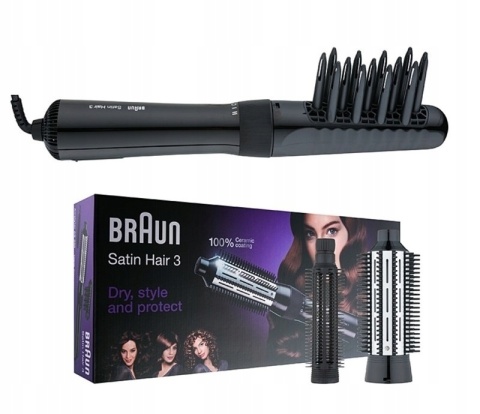 Lokówka i suszarka Braun Satin Hair 3 AS330 z ceramiczną powłoką 400W