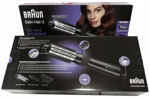 Lokówka i suszarka Braun Satin Hair 3 AS330 z ceramiczną powłoką 400W