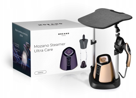 Parownica Mozano Ultra Care 2500W z obrotową dyszą i ceramiką
