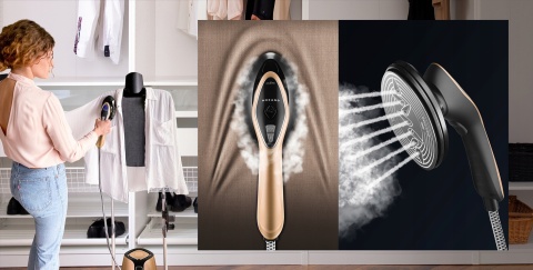 Parownica Mozano Ultra Care 2500W z obrotową dyszą i ceramiką