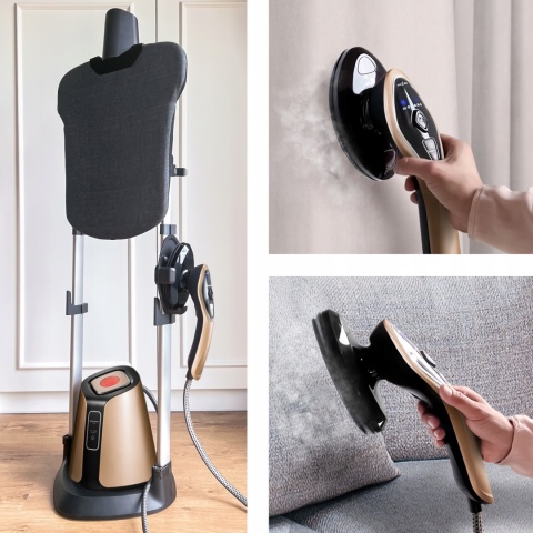 Parownica Mozano Ultra Care 2500W z obrotową dyszą i ceramiką