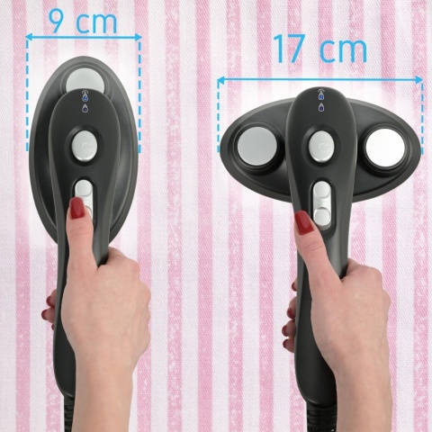Parownica Yoer X-Impressive GS01BK 2300W z ceramiką, 30 min pary