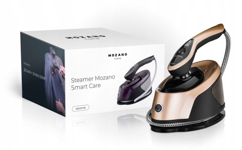 Steamer Żelazko Parowe Mozano 2500W Ceramiczna Stopa Do Delikatnych Tkanin