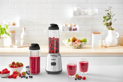 Tefal Mix&Move Blender osobisty 300W 0,6L Tritan - Srebrny/Szary