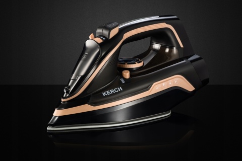 Żelazko bezprzewodowe KERCH Ultimate Gold 2600W ceramiczne 450ml