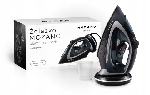 Żelazko bezprzewodowe MOZANO Ultimate Smooth 2600W z ceramiczną stopą