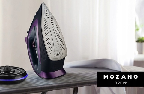 Żelazko bezprzewodowe Mozano Ultimate Smooth 2600W z ceramiczną stopą
