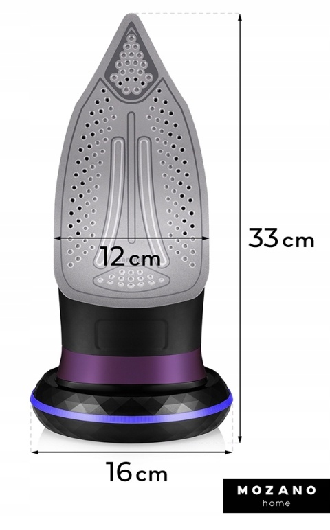 Żelazko bezprzewodowe Mozano Ultimate Smooth 2600W z ceramiczną stopą