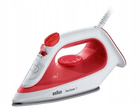 Żelazko Parowe Braun Texstyle 1 Si1019 1900W - 35S, Non-Stick, Self-Clean