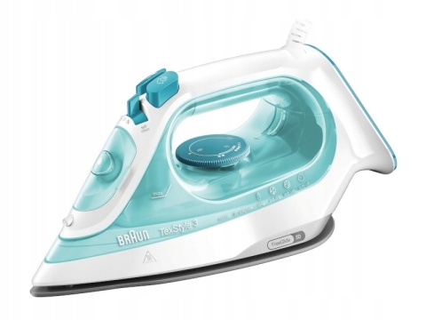 Żelazko parowe BRAUN TexStyle 3 SI3043 GR 2350W z systemem FreeGlide 3D