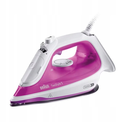 Żelazko Parowe Braun Texstyle 5 2500W Freeglide 3D - Idealne Do Odświeżania