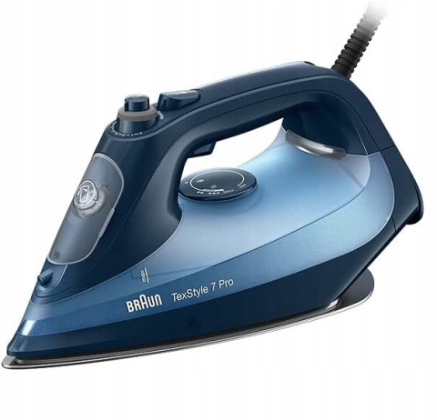 Żelazko parowe Braun TexStyle 7 Pro SI7160BL 3000W z funkcją Auto-Off