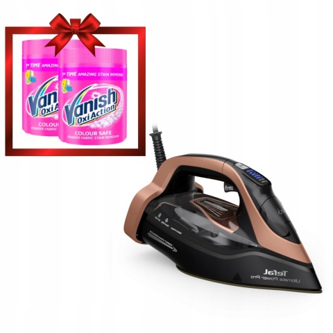 Żelazko parowe Tefal Ultimate Power Pro 3200W, 300g/min pary, ceramiczne