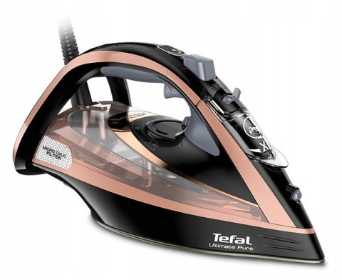 Żelazko parowe Tefal Ultimate Pure 3200W Durilium - skuteczne prasowanie