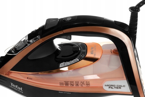Żelazko parowe Tefal Ultimate Pure 3200W Durilium - skuteczne prasowanie
