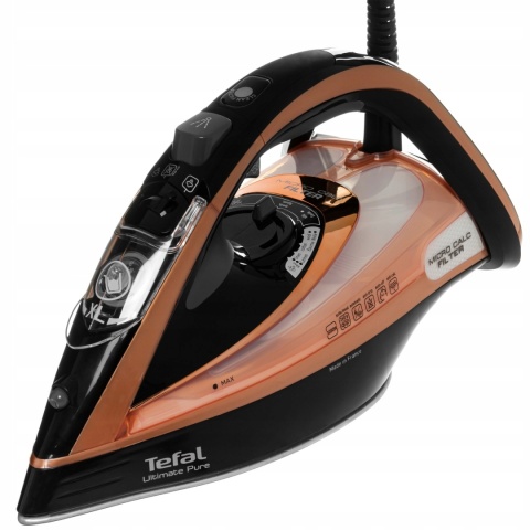 Żelazko parowe Tefal Ultimate Pure 3200W z systemem antywapiennym