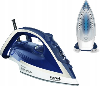 Żelazko parowe Tefal Ultragliss Plus FV6812 2800W, Durilium, 50g/min