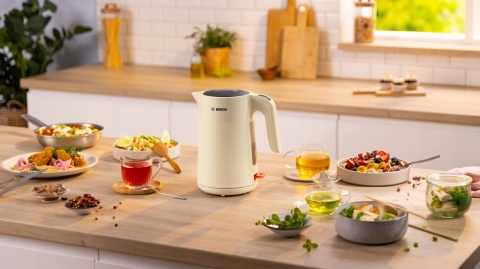 Czajnik elektryczny Bosch MyMoment 1,7L 2400W Beżowy z filtrem