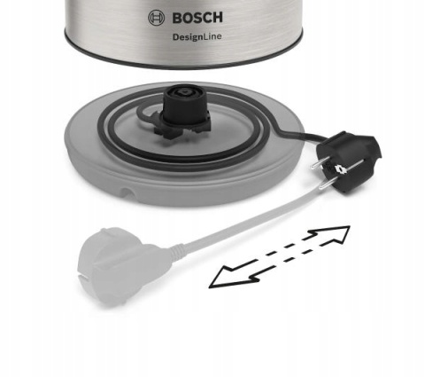 Czajnik elektryczny Bosch TWK3P420 1,7L 2400W z płaską grzałką