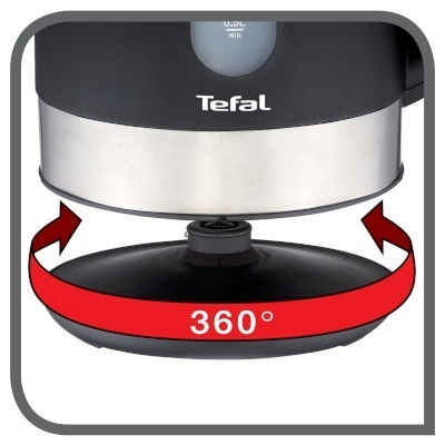 Czajnik Tefal Snow 1.7L 2400W | Szybko Gotowanie + Filtr Antywapienny.