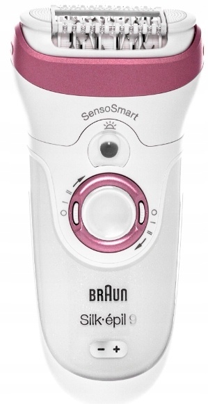 Depilator Braun Silk-épil 9 4w1 - Wodoodporny, z LED, Trymer i Etui