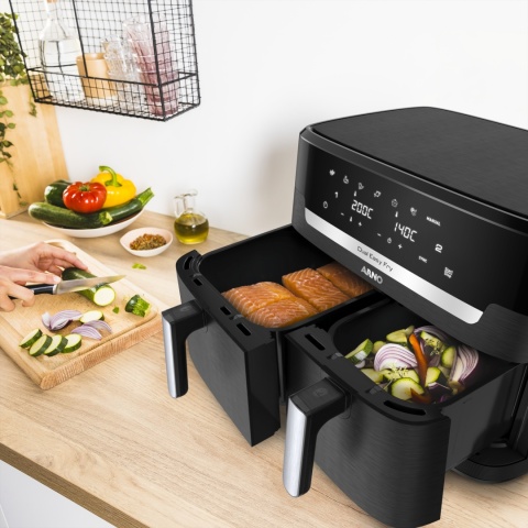Frytkownica Beztłuszczowa Tefal XXL EY9428E0 2700W z 7 Programami LCD