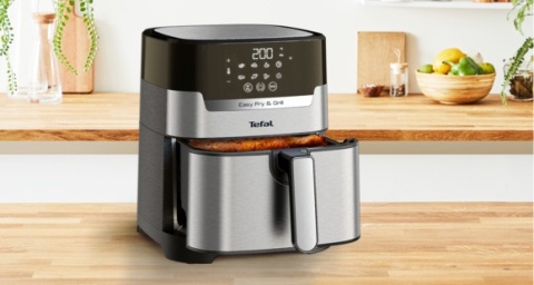 Frytkownica Tefal Deluxe Airfryer EY505D15 4.2L z Timerem i Grillowaniem