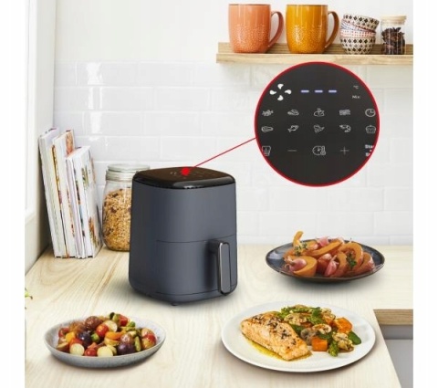 Frytkownica beztłuszczowa Tefal EY145B10, 1300W, 3L, 10 programów, timer