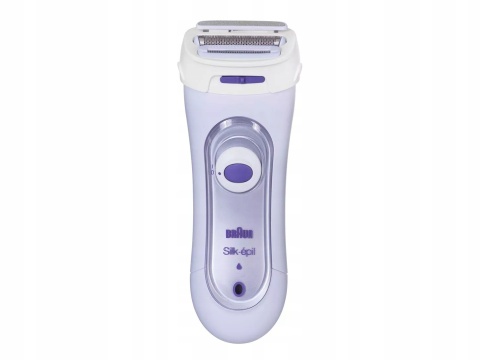 Golarka Damska Braun Silk-épil 5560 Wet&Dry z 3 Nasadkami do Golenięcia
