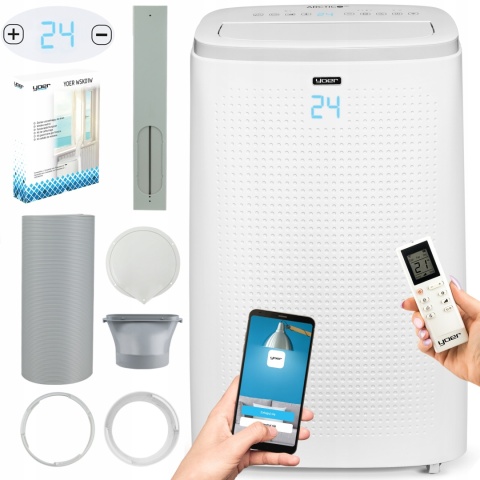 Klimatyzator Przenośny Yoer 4w1 4,7kW z Funkcją Grzania i WiFi
