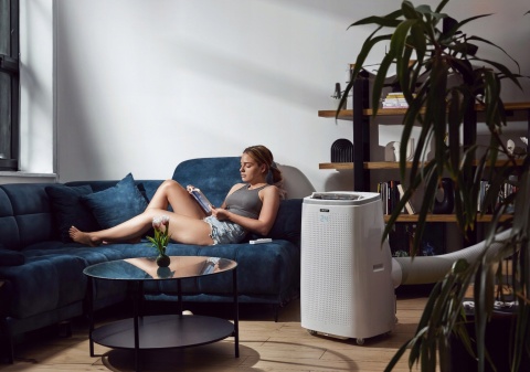 Klimatyzator Przenośny Yoer 4w1 4,7kW z Funkcją Grzania i WiFi