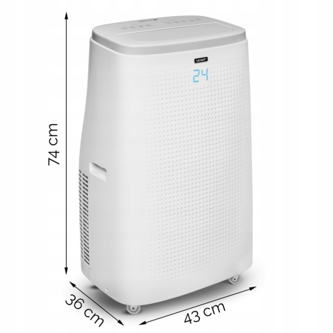 Klimatyzator Przenośny Yoer 4w1 4,7kW z Funkcją Grzania i WiFi