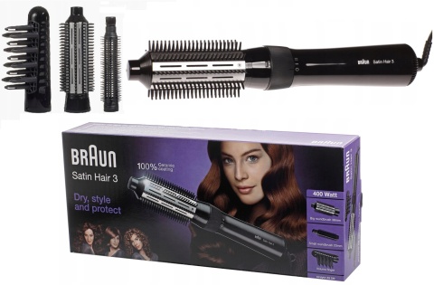 Lokówko-suszarka Braun Satin Hair 3 AS330 400W z ceramiczną powłoką