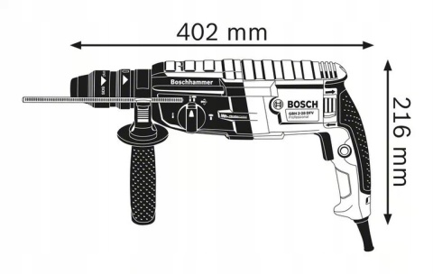 Młot Udarowo-Obrotowy Bosch Gbh 2-28 F Sds+ 880W Z Kickback Control 3,2J