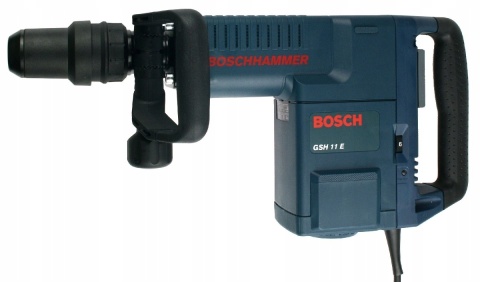 Młot Udarowy Bosch Gsh 11 E Sds-Max 1500W, 16,8J, 11Kg Kucie Betonu + Dłuto