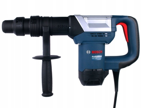 Młot Udarowy Bosch Gsh 500, Sds-Max 7,5 J/5Kg + Dłuto Szpiczaste 280Mm