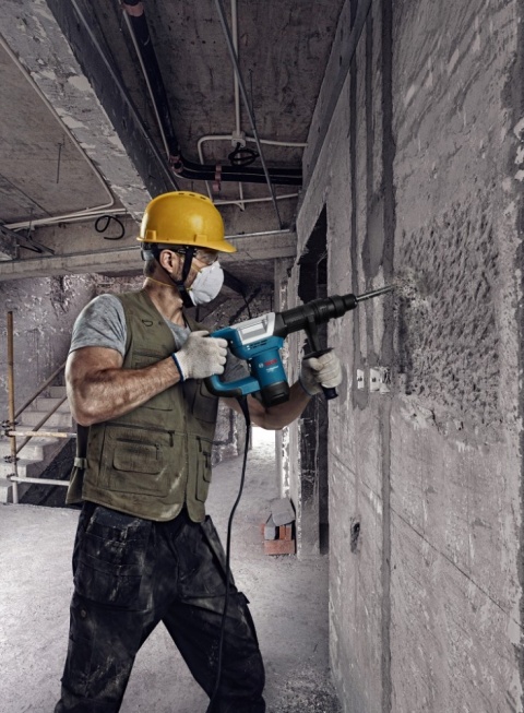 Młot Udarowy Bosch Gsh 500, Sds-Max 7,5 J/5Kg + Dłuto Szpiczaste 280Mm