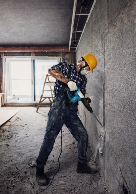 Młot Udarowy Bosch Gsh 500, Sds-Max 7,5 J/5Kg + Dłuto Szpiczaste 280Mm