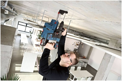 Profesjonalna Młotowiertarka Bosch Gbh 18V-26F Sds-Plus Vc Do Betonu Stali
