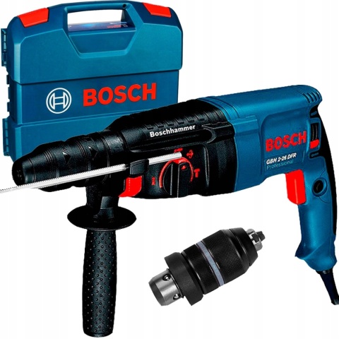 Młotowiertarka Bosch GBH 2-26 DFR SDS+ 800W, 2,7J - Profesjonalna do Betonu