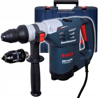 Młotowiertarka Bosch GBH 4-32 SDS-Plus 900W 5J + walizka, 2 uchwyty