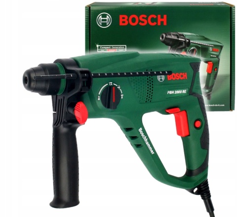 Młotowiertarka Bosch SDS-Plus 550W 1,5J - Wiercenie i Kucie w Betonie