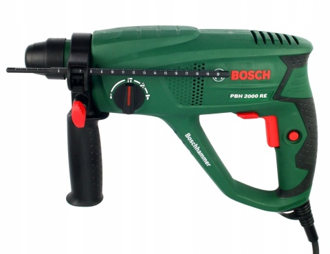 Młotowiertarka Bosch SDS-Plus 550W 1,5J - Wiercenie i Kucie w Betonie