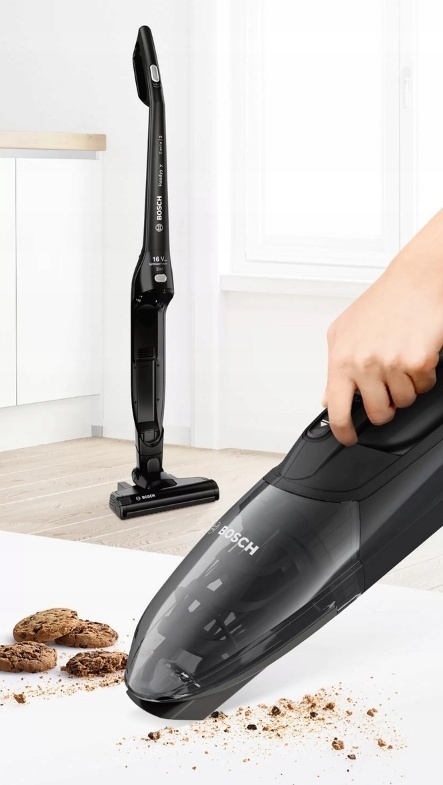 ODKURZACZ PIONOWY 2W1 BOSCH BCHF216B, 16V, 40MIN, EASYCLEAN FILTR ZMYWALNY