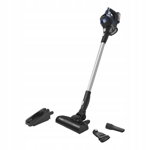 ODKURZACZ PIONOWY BOSCH 18V 2W1, ULTRALEKKI 2,3 KG Z WYMIENNYM AKUMULATOREM