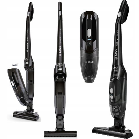 ODKURZACZ PIONOWY BOSCH BBHL22BLCK 2W1 LITOWO-JONOWY FILTR ZMYWALNY 40 MIN