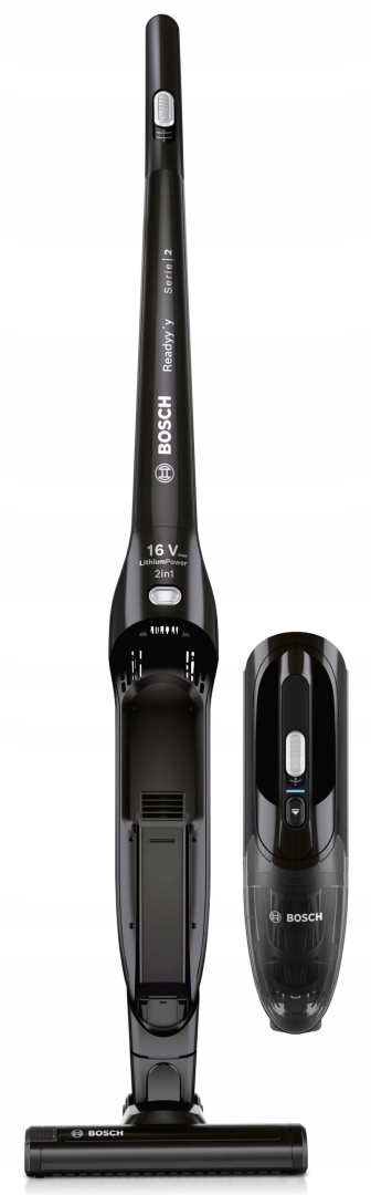 ODKURZACZ PIONOWY BOSCH BBHL22BLCK 2W1 LITOWO-JONOWY FILTR ZMYWALNY 40 MIN