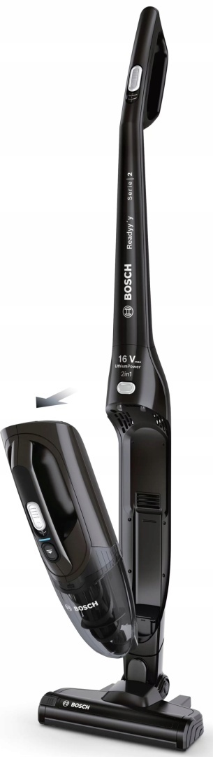 ODKURZACZ PIONOWY BOSCH BBHL22BLCK 2W1 LITOWO-JONOWY FILTR ZMYWALNY 40 MIN