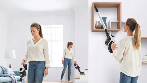 ODKURZACZ PIONOWY BOSCH BCS61113 18V UNLIMITED 6 BEZPRZEWODOWY 2W1, 30 MIN