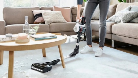ODKURZACZ PIONOWY BOSCH UNLIMITED 7 18V LED 360° Z SILNĄ ELEKTROSZCZOTKĄ